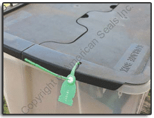 Pull Tight Plastic Seals PTS-8005 Application